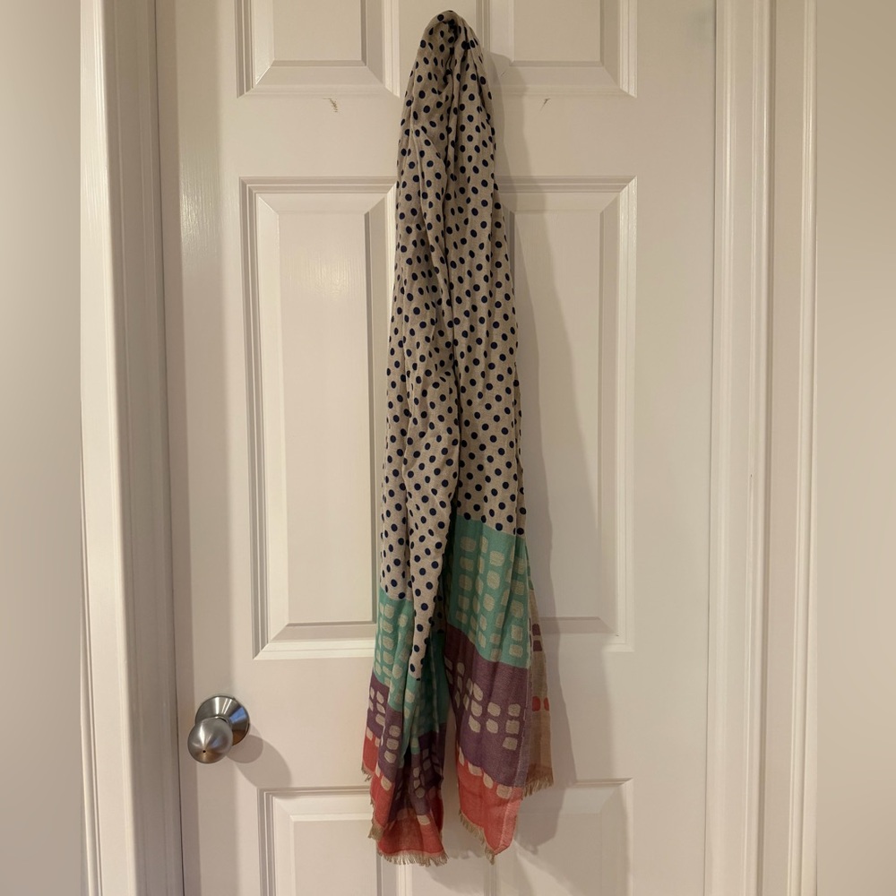 Anthropologie polka dot scarf - Picture 2 of 7